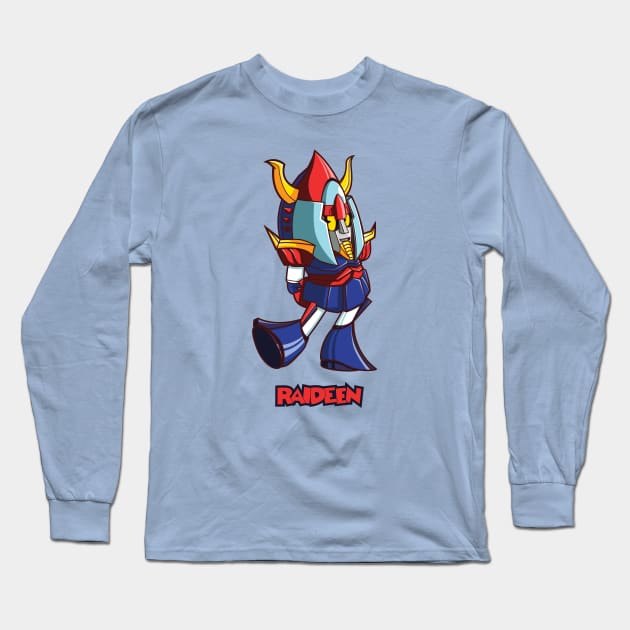 Brave Raideen Long Sleeve T-Shirt by Jc Jows